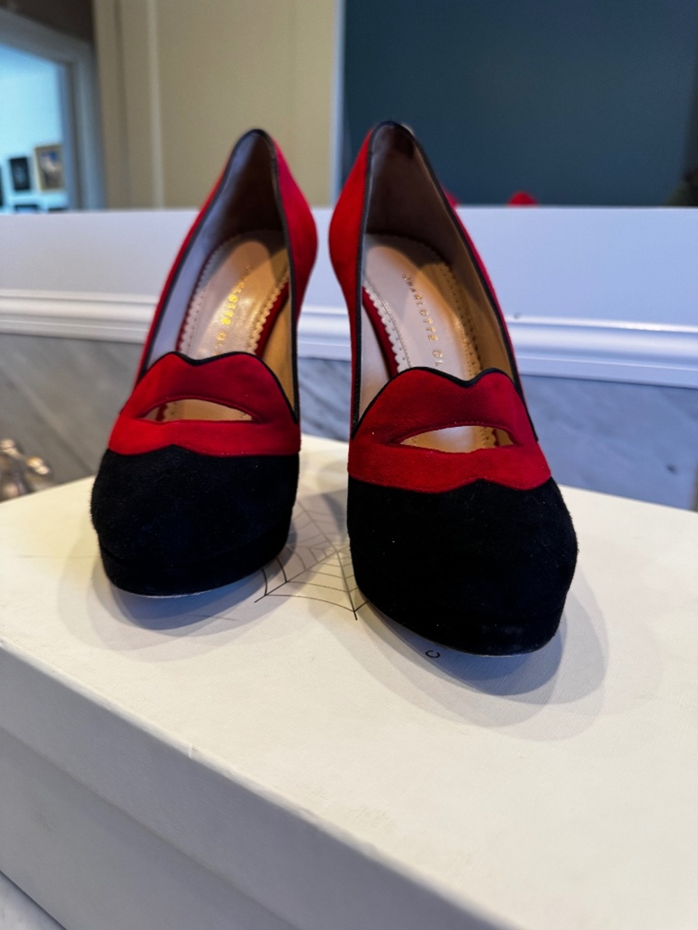 Charlotte Olympia Lips/Lulu heels